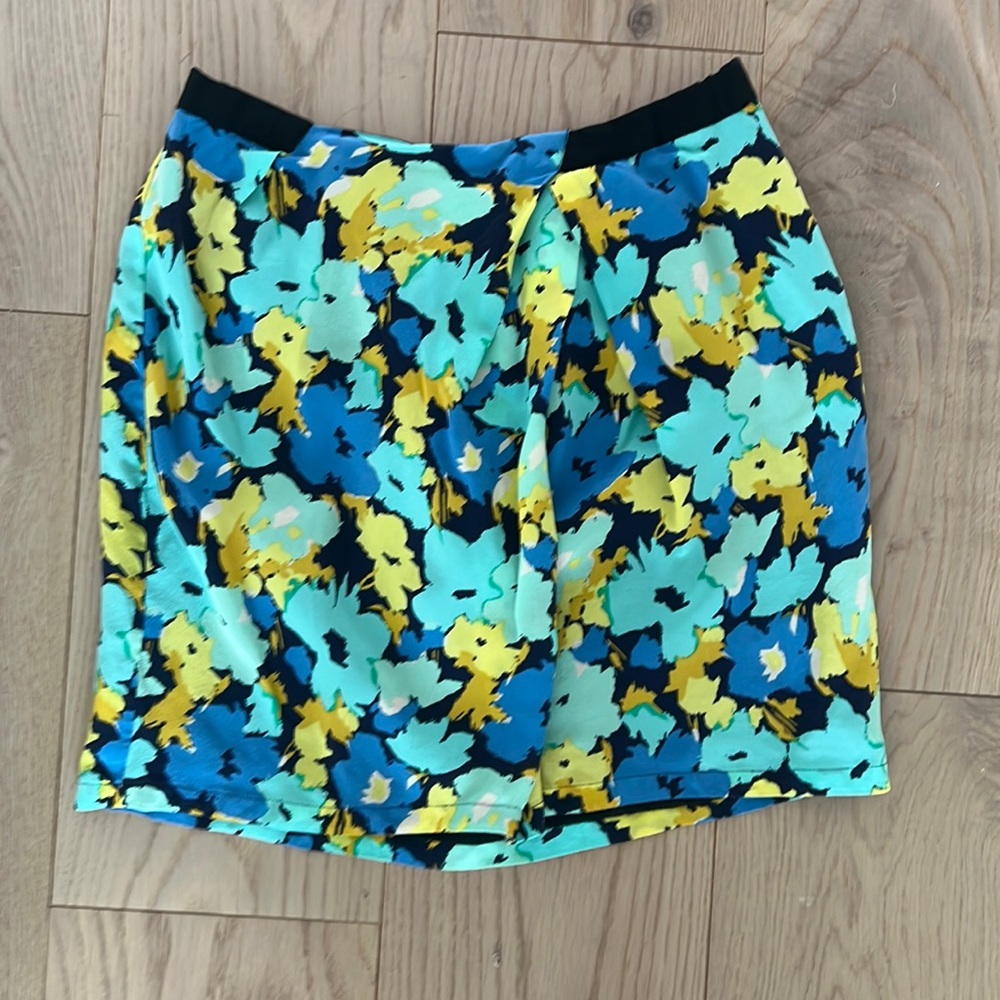 Jcrew silk floral skirt - so cute for spring!